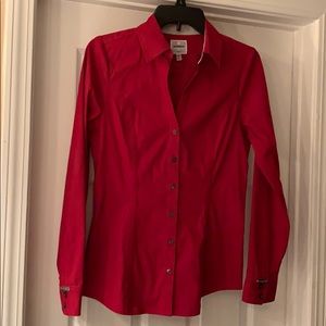 Red Express Button down Shirt